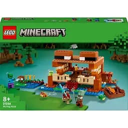 Конструктор LEGO Minecraft Дом в форме лягушки 400 детали (21256)