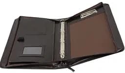 Папка-портфель JPB AK-07N екошкіра A4 37,5х26,5х5,5 см Коричневий