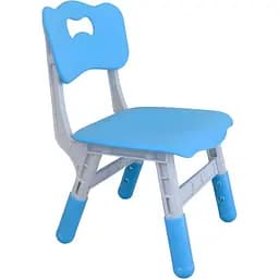 Стул детский Lindo к квадратному столу синий (1369 сын)