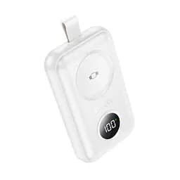 УМБ Hoco J137 Power bank with iWatch charger 2500mAh білий - мініатюра 5