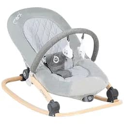 Шезлонг-гойдалка MoMi Lumiwood Grey - мініатюра 2