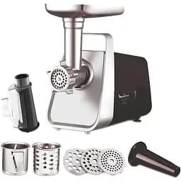 М`ясорубка Moulinex 1600 Вт чорно-срібна (ME307832)