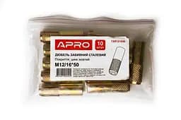 Дюбель забивний сталевий APRO 16 х 50 мм x М12 в упаковці 10 шт. - мініатюра 2