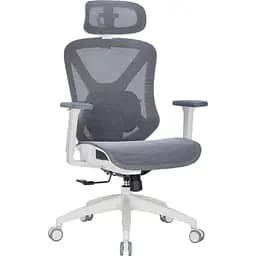 Офісне крісло OfficePro Atlas OC630-W-DG-DG White/Dark Gray [148900] - мініатюра 3