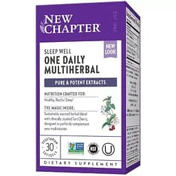 Трави для здорового сну New Chapter Multiherbal Sleep 30 капсул