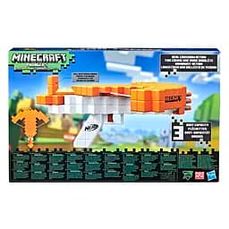 Бластер Hasbro Nerf Minecraft Pillagers Crossbow, з 3 стрілами (F4415) - мініатюра 3