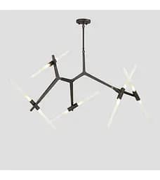 Люстра Romin HXD8021-10 black (чорний)