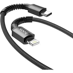 Кабель Hoco Type-C to Lightning Especial PD charging data cable X71 1 м 3A black