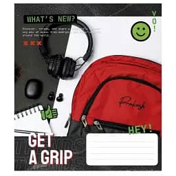 Тетрадь общая Школярик Get a grip 048-3304L-3 в линию 48 листов