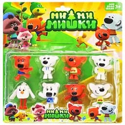 Фигурки диких животных Metr+ Ве-Ве-Мишки TM118-4P8