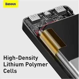 Портативний акумулятор Baseus Bipow Digital Display 20000mAh 15W (PPDML-J02) батарея біла - мініатюра 9