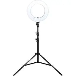 Держатель с кольцевым освещением Zomei 14" ZM336 180cm Tripod Stand 3200-5600 K питание от розетки