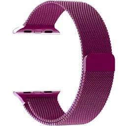 Ремінець Apple Watch Міланська Петля 42/44/45/46/49 mm Фіолетовий (9)
