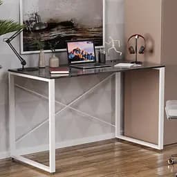 Письмовий стіл Ferrum-decor Серії Конект 75x120x60 білий ДСП Сосна Кембра 16мм (FRD-104212)