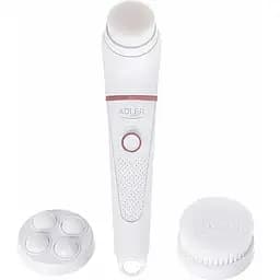 Масажна щітка для очищення обличчя Adler AD 2178, 3 насадки