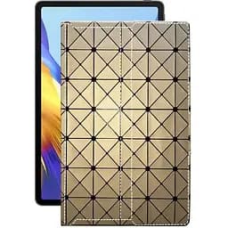 Чохол StatusCASE з екошкіри для планшету Honor Tab 7 Золотий ромб