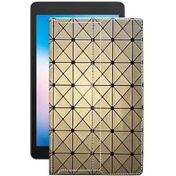 Чехол StatusCASE из экокожи для планшета Alcatel 3T 8 2020 Золотой ромб