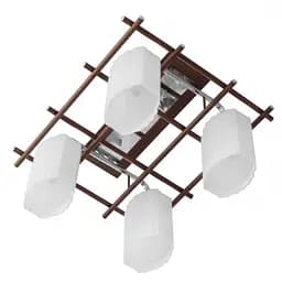 Люстра стельова Brille для кухні E14 60W BR (BR-377C/4)