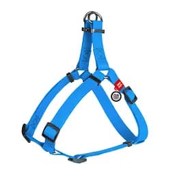 Шлея для собак водостойкая Waudog Waterproof, c QR-паспортом, металлическая пряжка-фастекс, S, Ш 15 мм, Дл 40-55 см (4823089319223)