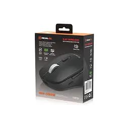 Мишка REAL-EL RM-380W Wireless Black (EL123200057) - мініатюра 9