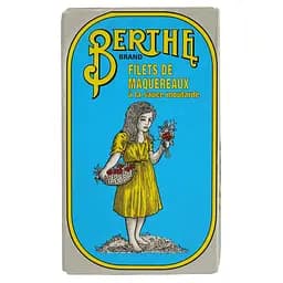 Скумбрія Berthe філе в гірчичному соусі 120 г (921056)