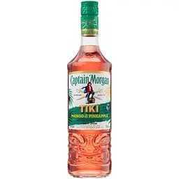 Упаковка ромового напою Captain Morgan Tiki Mango Pineapple 25% 4.2 л (0.7 л х 6 шт.) - мініатюра 6