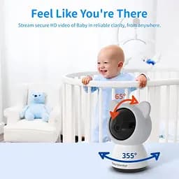 Відеоняня Baby Monitor T6 цифрова бездротова - мініатюра 8