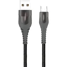 Кабель XO NB138 USB A-Micro B зелений