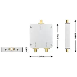 Дводіапазонний підсилювач Wi-Fi сигналу з антеною EDUP EP-AB031 2.4/5.8 ГГц 4W 36dBm бустер розширювач вайфай FPV (18802) - мініатюра 4