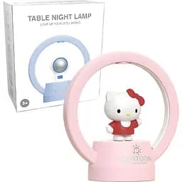 Дитяча настільна лампа Hello Kitty рожева (268E)