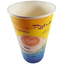 Склянка паперова одноразова Маестро Серце 500 мл 16 oz 35 шт.