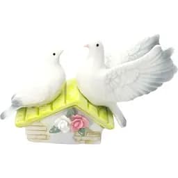 Голуби пара фарфор 11х14,5х5,5 см