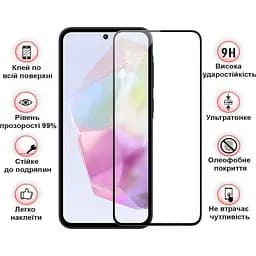 Захисне скло BeCover для Samsung Galaxy S24 FE SM-S721 Black (712485) - мініатюра 3