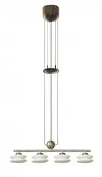 Люстра подвесная Brille в спальню E14 40W PN (BR-564S/4)