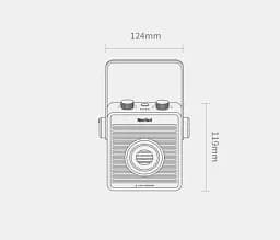 Багатофункціональний ліхтар + PowerBank Xiaomi Nextool Outdoor Light NE20093 [8000mAh] Black [75658] - мініатюра 6