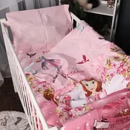 Комплект постільної білизни MirSon Бязь Kids Time 17-0701 Princess Sofia 143 x 210 см (2200010458619)