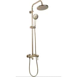 Душова система Rea Luis Brushed Gold з виливом REA-P7051, Золотий