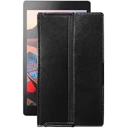 Чохол StatusCASE з екошкіри для планшету Lenovo Tab 3 Plus TB-8703X Чорний матовий