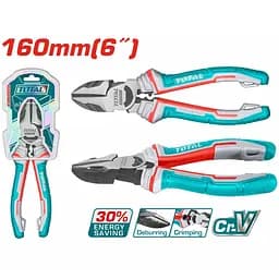 Кусачки діагональні Total посилені 160 мм (THT230606S)