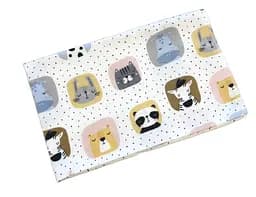 Пеленка фланель Moontime "Зоопарк"