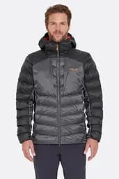 Мужская зимняя куртка Rab Cirrus Ultra Hoody M Сірий