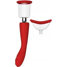 Вибратор Dreamtoys Georgia 29.3 см красный