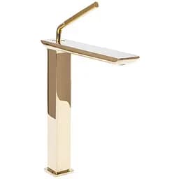 Смеситель для умывальника Rea Modo gold золото высокий REA-B5665 Золотой
