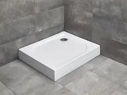 Душовий піддон Radaway Delos D 90x75 з панеллю правий 4D97514-03R