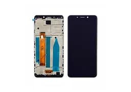 Дисплей для Meizu M6s с черным тачскрином и корпусной рамкой