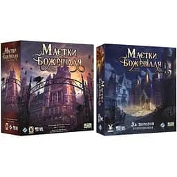 Настольная игра Geekach Games Особняки безумия (2-е издание) с дополнением За порогом (укр.) (GKCH095M+1)