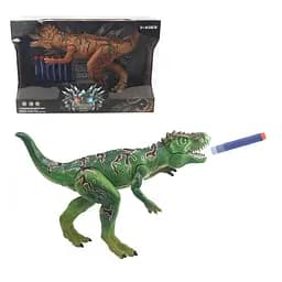 Іграшковий пістолет Dino Toys у формі динозавра зелений ZJ01 (Q9899-ZJ01) - мініатюра 2