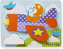 Дерев'яний пазл Melissa&Doug Транспорт, 22 елементи (MD30133) - мініатюра 2