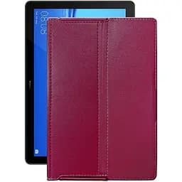 Чохол StatusCASE з екошкіри для планшету Huawei MediaPad T5 10 Бордовий