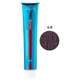 Професійна стійка аміачна крем-фарба для волосся Le Cher Geneza 4.9 (4BC) з протеїнами шовку 100 мл